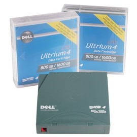 Dell LTO-4 Tape 341-4642 Ultrium-4 800GB/1.6TB Data Cartridge Tape (10 PK)