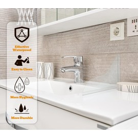 2Pcs Shower Splash Guard,Self-Glue Shower Splash Guard for Bathtub, Integral Molding Bathtub Shower Splash Guard,Keep Water in Shower, Tub Splash Guard