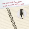 Skycase Pack of 4 A5 spiral notebooks, spiral notebooks, notepad