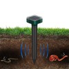 Snake Repellent for Yard & Outdoors - Solar-Powered Sonic Snake