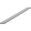 Wave Material Series OM-394 Plastic Square Rod, Gray, 0.16 inches