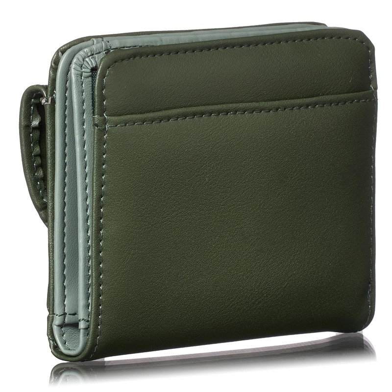 JIL GORDON Women's Mini Wallet, Box Type, Coin Purse, Bi-fold