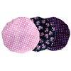 KissDate 3 Packs Double layer Shower Cap Waterproof Elastic Bath