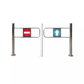 단방향 스윙 게이트 출입문 수동 관공서 여닫이문 [Q. 양방향 도어 싱글] One-Way Swing Gate Entrance Manual Access Door [Q. Bi-Directional Door Single]