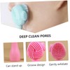 Outanaya 4pcs Facial Cleansing Brush Exfoliating Brush for Makeup Removal