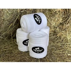 Horse Polo Leg Wraps, Horse Leg Wraps, Horse Fleece Bandages,4-Pack