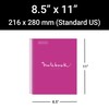 Miquel Rius M Emotions 1 Subject Notebook, Lined 11" x