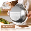 Drainage Bowl Thick 304 Stainless Steel Rice Sharpener Bowl Rice