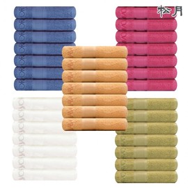Songwol Towel Shaboren Six Towel 430GSM 40X78cm 30 Count 135g apricot/1 basic case/none 5ea
