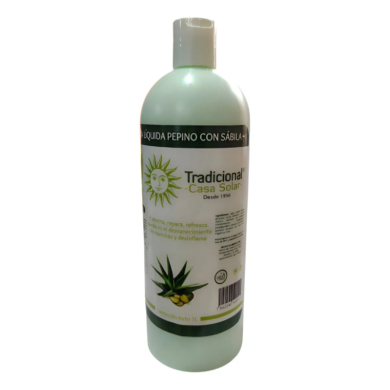 Crema Pepino Sábila 1lt Casa Solar Fresco