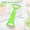 Veggieglide Vegetable Grater Double Sided Grater and Vegetable Peeler Multifunction