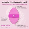 Real Techniques Real Techniques Miracle 2-In-1 Powder Puff 4 Pack,