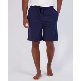 Real Essentials 3 Pack:Mens Cotton Ultra-Soft Knit Sleep Pajama Shorts & Lounge Wear (Available In Big & Tall), Set J, 3X