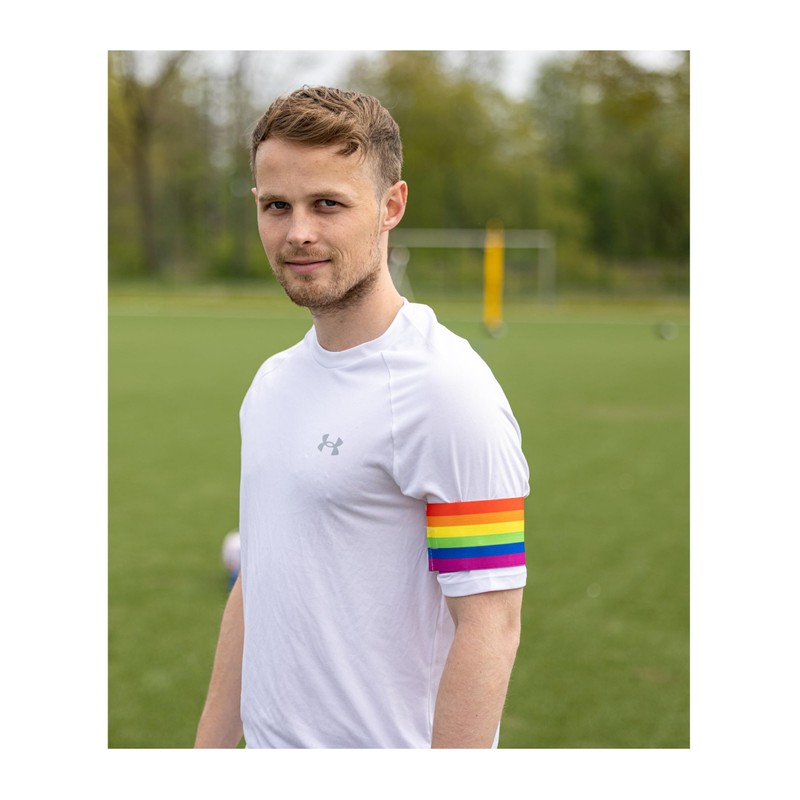 Cawila Rainbow Velcro Armband Rainbow S-M