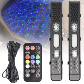 Unbranded Car Atmosphere Dome Ceiling USB Charing Party Ambient Light Interior Decoration