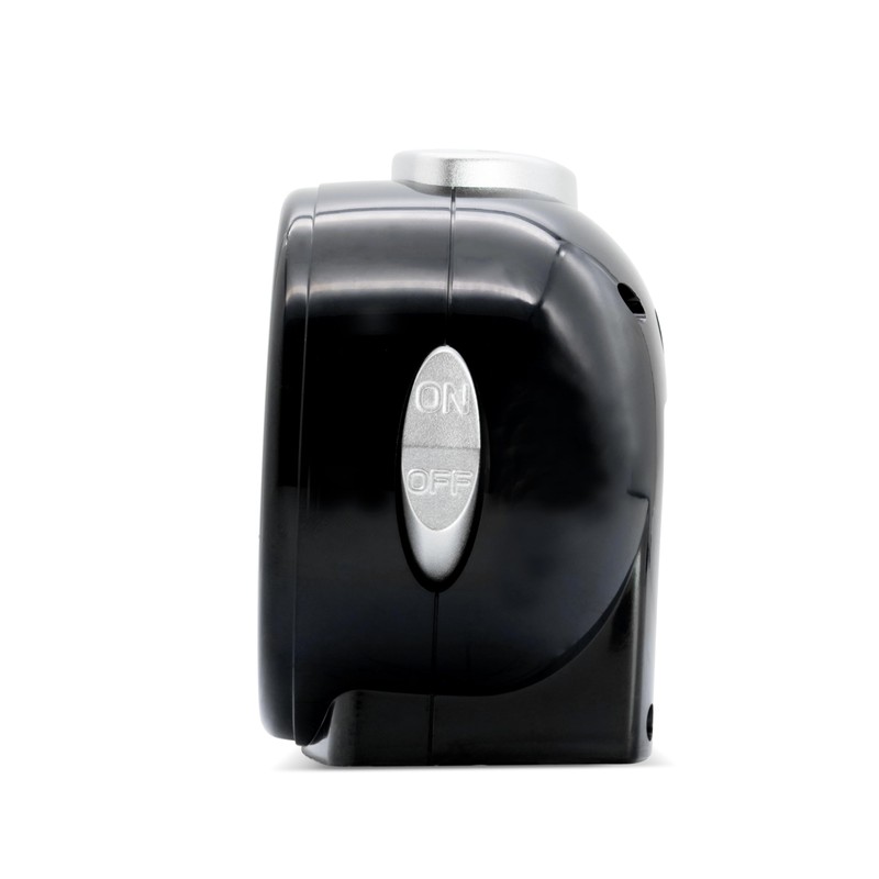 Acctim 15563 Lila Sweep Alarm Clock in Black