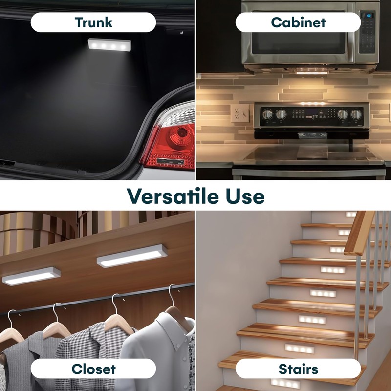 Brilliant Evolution 0.6" Ultra-Thin Wireless Under Cabinet Lights - 4