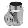 304 Stainless Steel 2.64 Gal Milk Can, Water Beverage Drink
