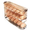 MEUPMEOP Egg Container for Refrigerator Clear Stackable Egg Holder for