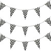 60m PE Black and White Checkered Racing Flag F1 Racing