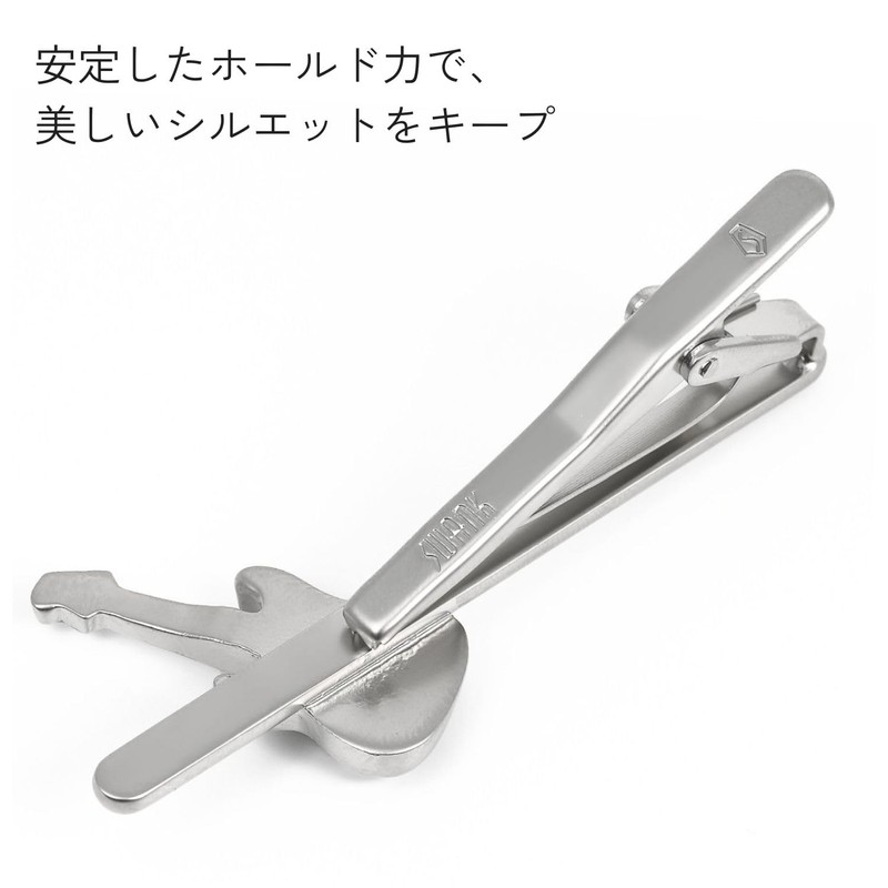 SWANK ブルー エレキギター ネクタイピン タイピン タイバー T0077
