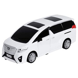 Toyota Approved ALPHARD 1/24 Scale R/C Car (Radio Control Car), WHITE, White