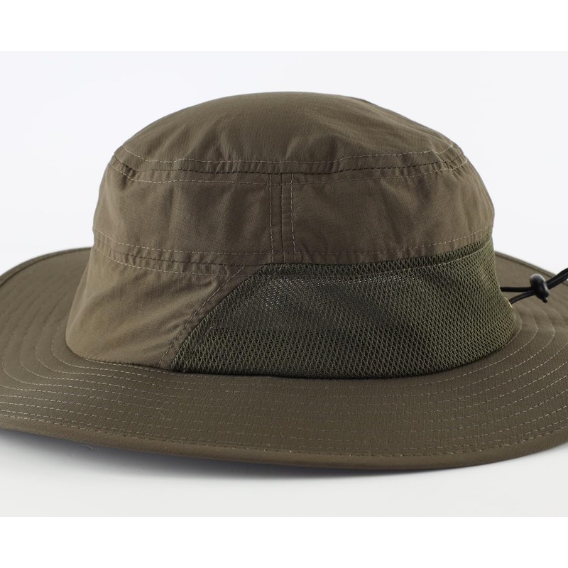 Connectyle Men's Outdoor UPF 50+ Safari Hat, Breathable, Adventure Hat,