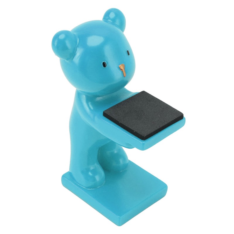 Bear Watch Stand Handcrafted Three Dimensional Modern Style Resin Watch