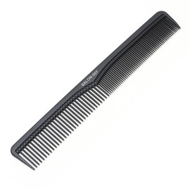Carbon Comb, Antistatic Hair Comb, Men's Fine and Coarse Side, Shatterproof Hair Cutting Comb, Professional Antistatic Barber Styling Hair Comb, Men's Curls, Hairdresser for All Hair Types