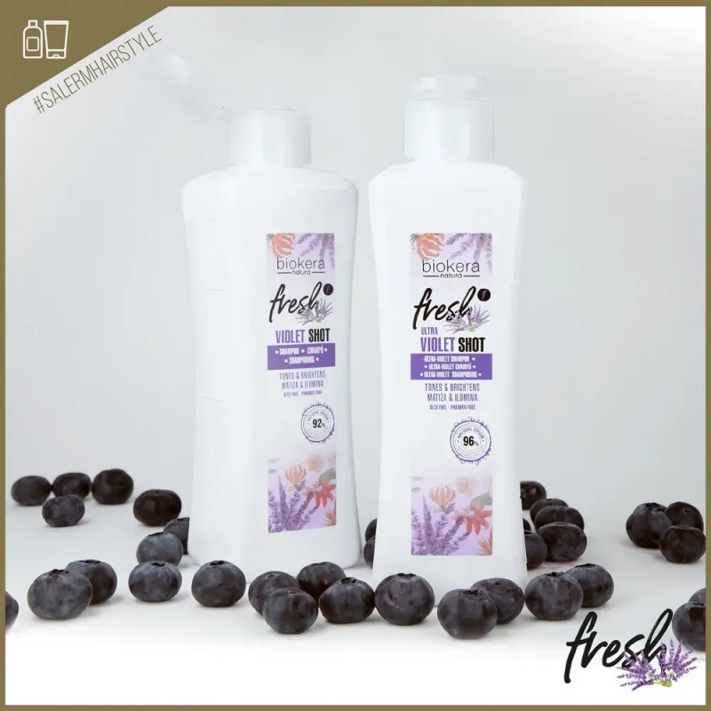 Salerm ® Matizador Violeta Shampoo Sin Parabenos Ni Sulfatos