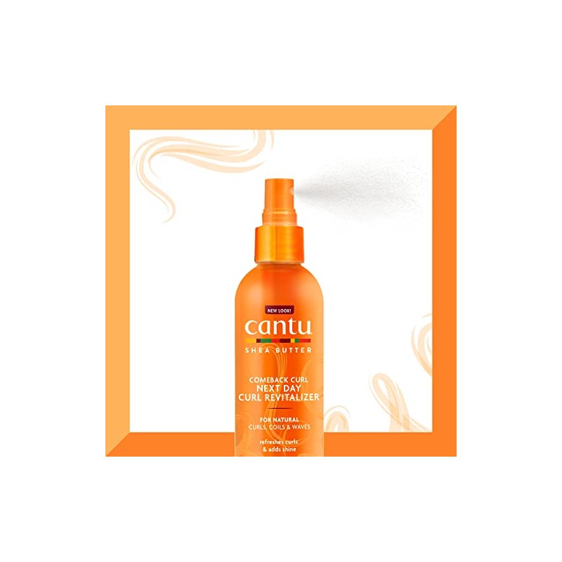 Cantu Comeback Next Day Curl Revitalizer, 12 Fluid Ounce