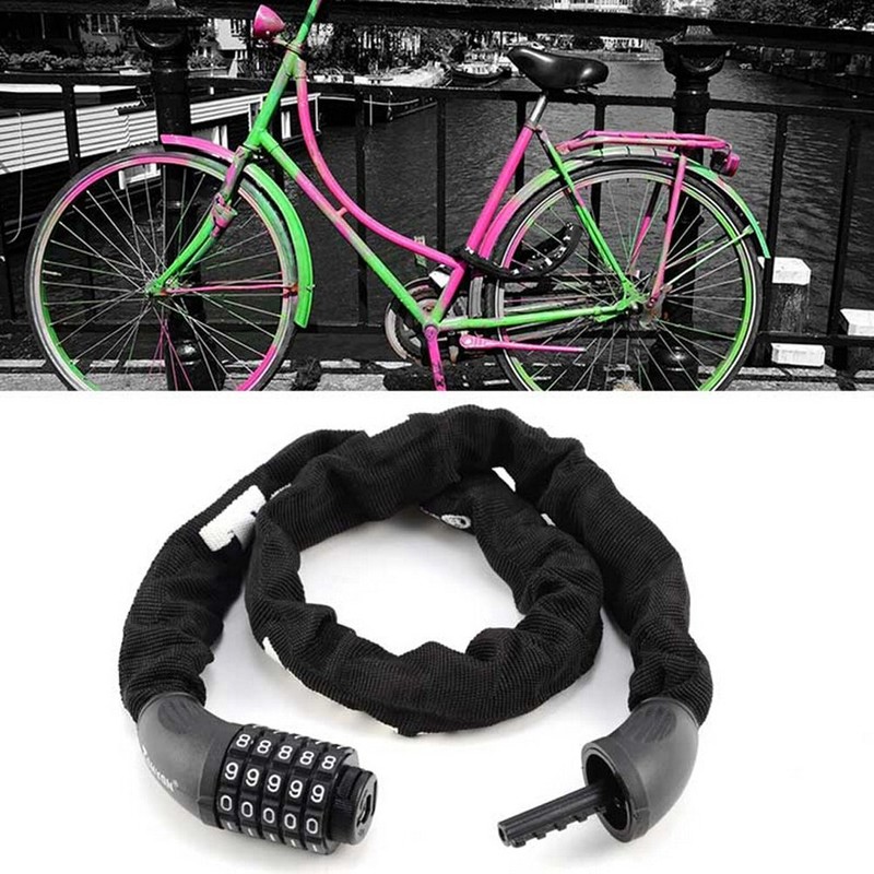 TONYON Bicycle Security Coded Lock (Black)