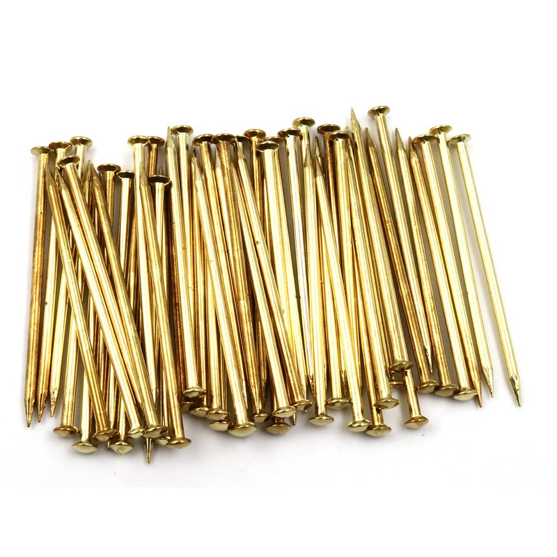 Design61 50x Steel Pins Steel Nails Skirting Board Pins Nail