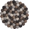 myfelt Néla Felt Ball Pot Rest Round Virgin Wool –