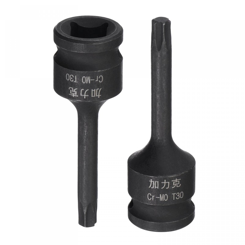 sourcing map T30 Impact Torx Bit Socket, 3/8" Square Drive