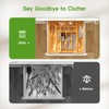 Pipishell Bamboo Expandable Drawer Organizer for Utensils Holder, Adjustable Cutlery
