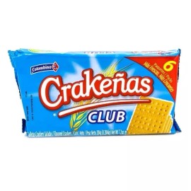 Colombina Crakeñas Crackers Club - 7.2 oz, 6 Packs