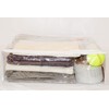 Clear Vinyl Zippered Storage Bags 20 x 23 x 6