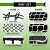 TOPNEW Double Layers Climbing Cargo Net - 9.9FT x 9.9FT