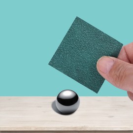 Asixx Magnetic Field Viewer Card, Magnetic Field Visible Detector Films for Personal or Scientific Research, 50 mm x 50 mm