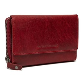 The Chesterfield Brand Antique Buff Rhodes RFID Leather Wallet 14 cm, red, Modern