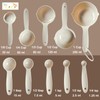XGiGiX Lightgray Measuring Cups and Measuring Spoons Set of 10pcs,