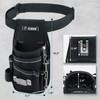 KUNN Tool Pouch,7-Pocket Electrician Pouch with Belt Clip,Tool Loop,Tape Thong