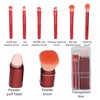 8 in 1 Makeup Brushes Set Telescopic Mini Portable Cosmetic