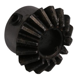 Bstinay 2pcs Tapered Umbrella Gear Metal Bevel Gear 10cm Hole Diameter 16 Teeth Bevel Gear 1.5 Module