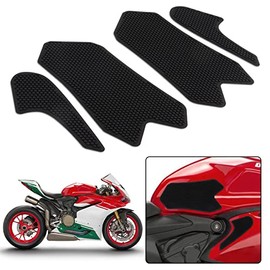 Anti-Heated Gas Tank Side Grip Traction Knee Protector Sticker Anti Slip Pad for Ducati Panigale 899 2013-2015,for 959 2016-2019,for 1199 2012-2017 and for 1299 2015-2019