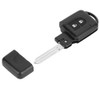 Key Fob Case, 2-Button ABS Car Remote Flip Key Fob