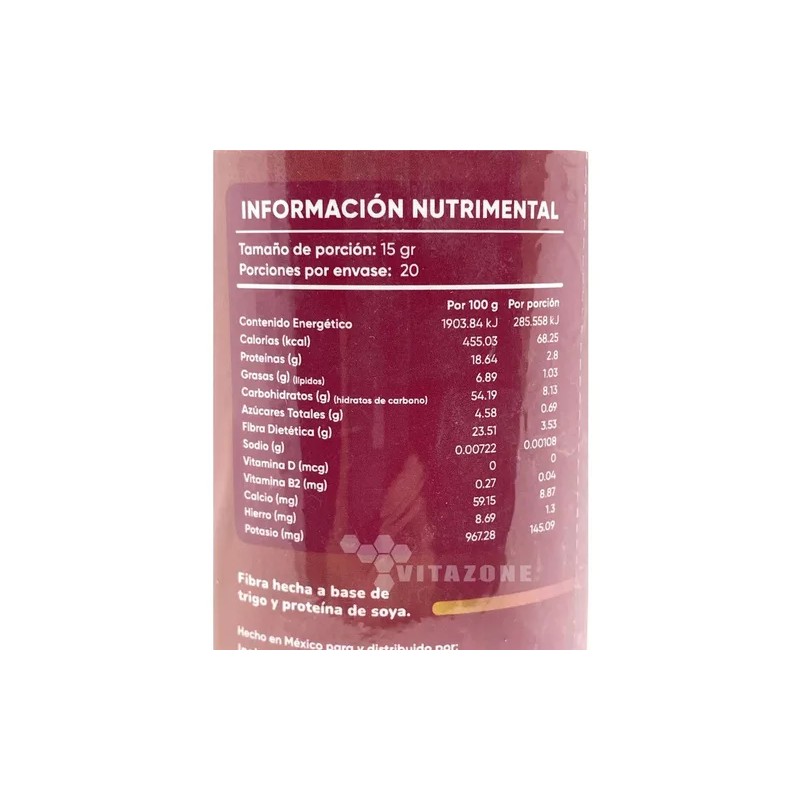 Yeri Fibra 300 Grs Frutos Rojos
