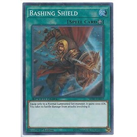 Yu-Gi-Oh! - Bashing Shield - SBTK-EN037 - Super Rare - 1st Edition - Speed Duel - Trials of The Kingdom