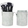 Makeup Brush Holder Travel, Compact Lightweight Accessory for Travel and